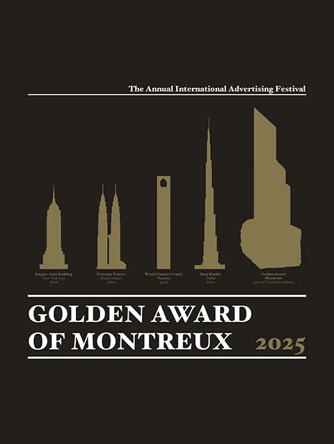 Golden Award of Montreux 2025 - The Annual International Advertising Festival